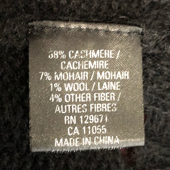 Skull Cashmere black sweater - Picture 6 of 9